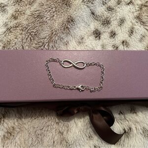 Silver Infinity Bracelet by Michael Hill